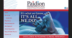 Desktop Screenshot of paidion.com